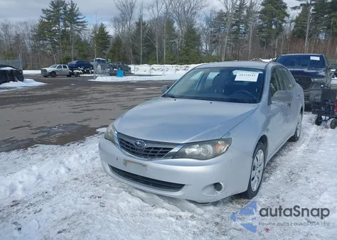 2008 Subaru Impreza 2.5I z USA, uszkodzony, nr VIN JF1GE61618H519678